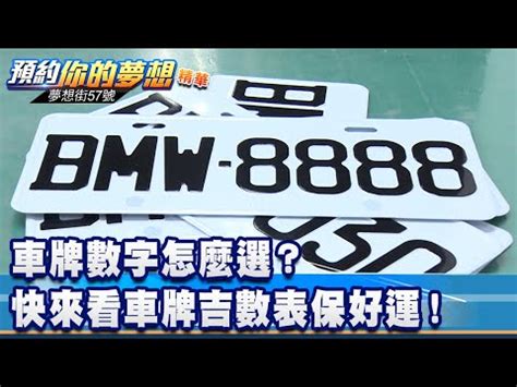 車牌兇|車牌吉凶一目瞭然